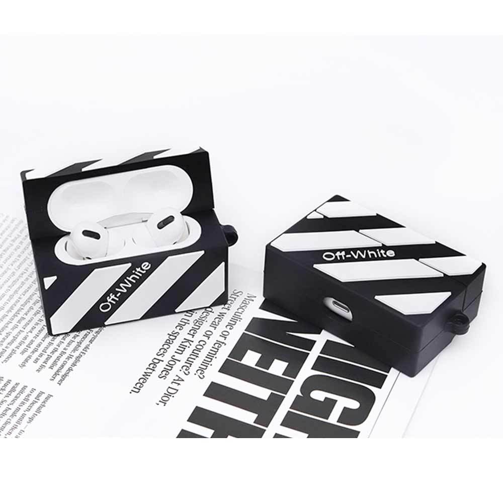 【正規品】Off White オフホワイト ストライプ AirPods Pro OW Stripe Style AirPods Pro Case – 3D Kicks Tech