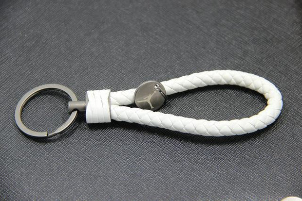 Woven Leather Rope Keychain - 3D Kicks Tech