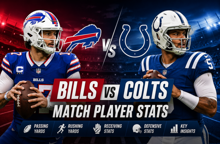 Buffalo Bills vs Colts Match Player Stats: Complete Breakdown and Insights