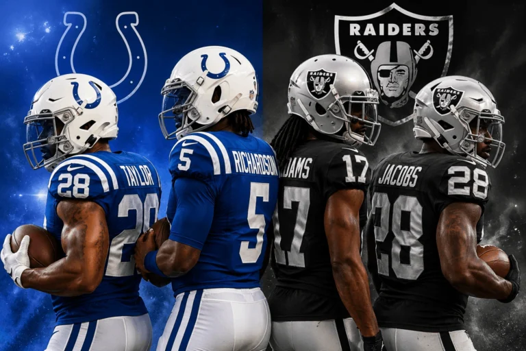 Colts vs Las Vegas Raiders Match Player Stats