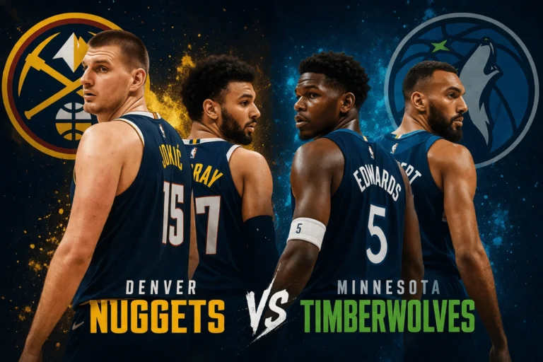Denver Nuggets vs Timberwolves Match Player Stats