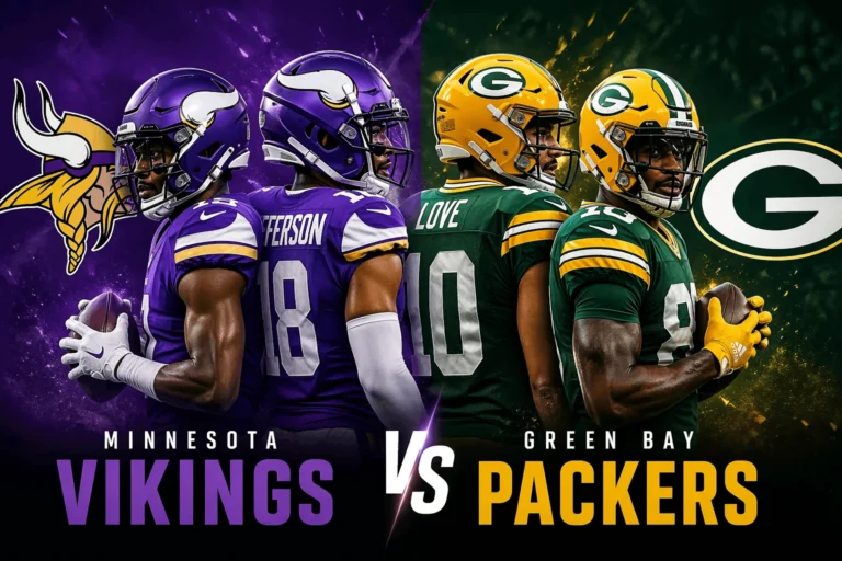 Minnesota Vikings vs Green Bay Packers Match Player Stats Analysis