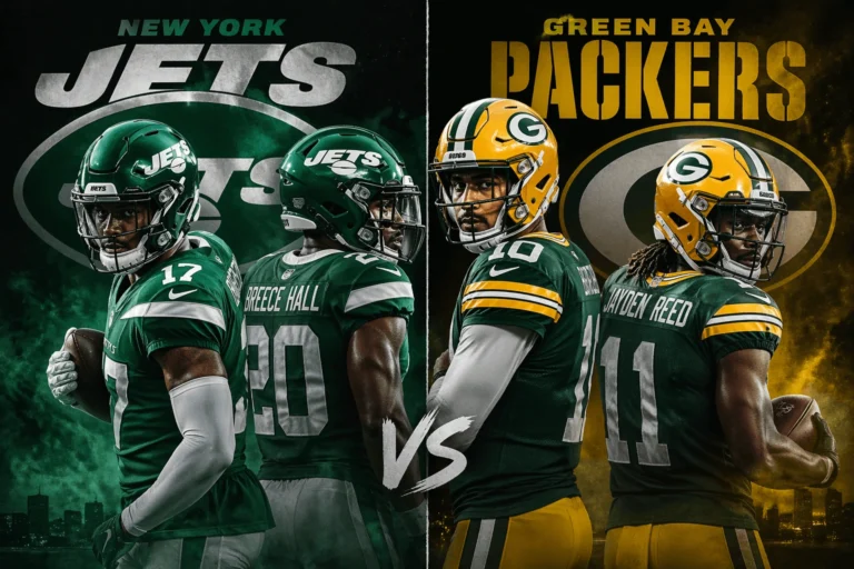New York Jets vs Green Bay Packers Match Player Stats