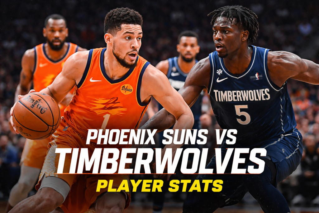 Phoenix Suns vs Timberwolves Match Player Stats