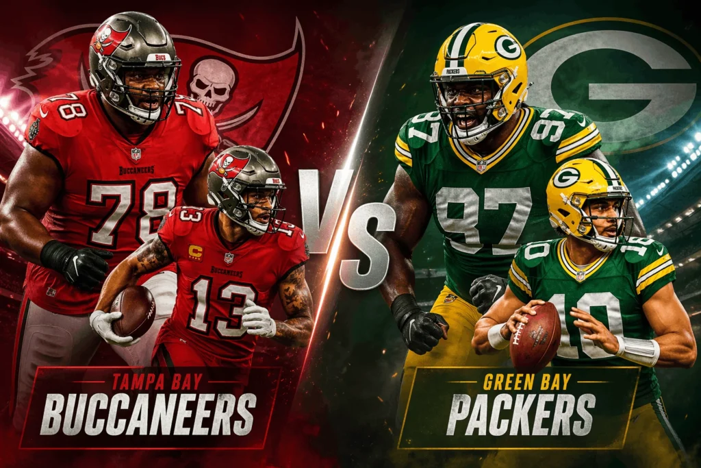 Tampa Bay Buccaneers vs Green Bay Packers Match Player Stats