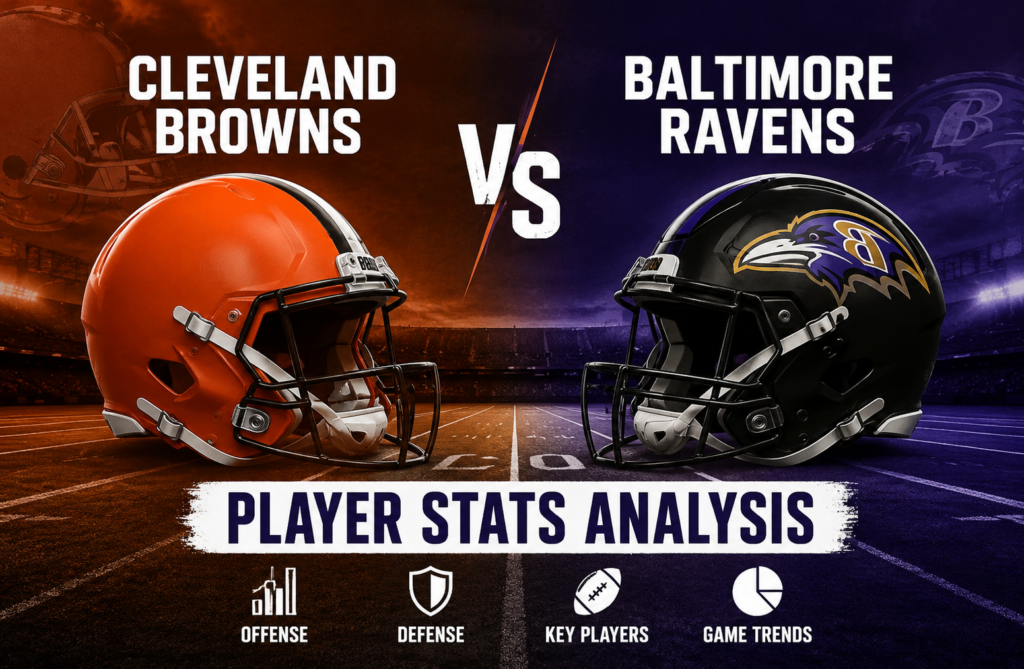 Cleveland Browns vs Baltimore Ravens Match Player Stats