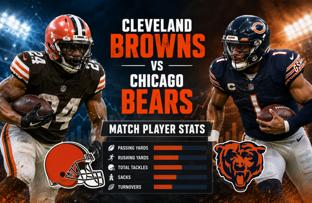 Cleveland Browns vs Chicago Bears Match Player Stats