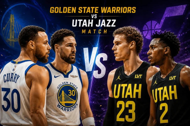 Golden State Warriors vs Utah Jazz Match Player Stats