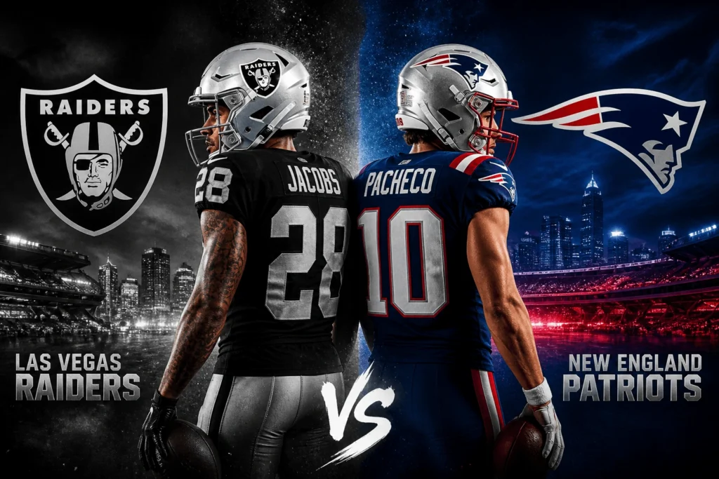 Las Vegas Raiders vs New England Patriots Match Player Stats