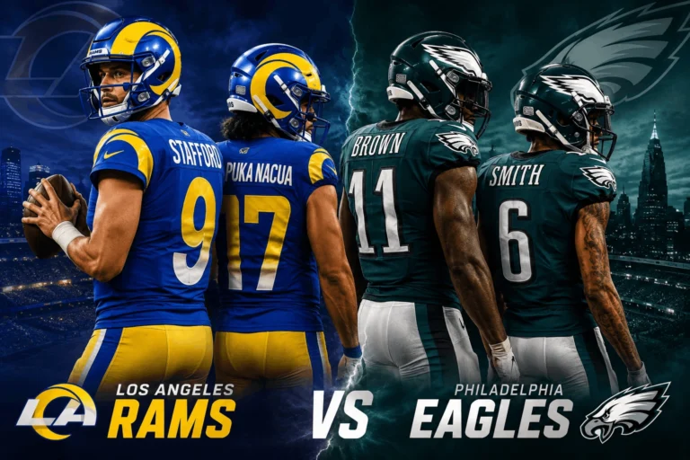 Los Angeles Rams vs Philadelphia Eagles Match Player Stats