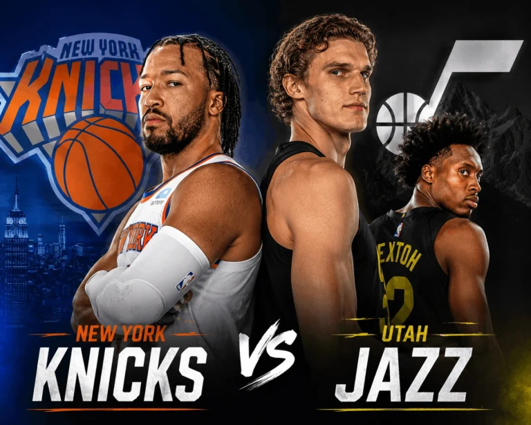 New York Knicks vs Utah Jazz Match Player Stats