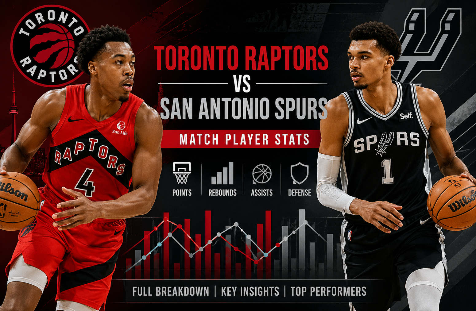 Toronto Raptors vs Spurs Player Stats Guide